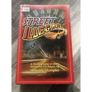 Street Illegal Game. Speed And Respect. Brand New Factory Sealed. Z-Man Games